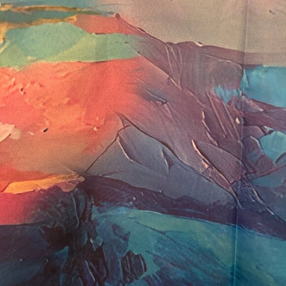 NWT Frida Kahlo silky scarf - Picture 8 of 11